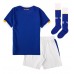 Everton Domáci Detský futbalový dres 2026-27 Krátky Rukáv (+ trenírky)